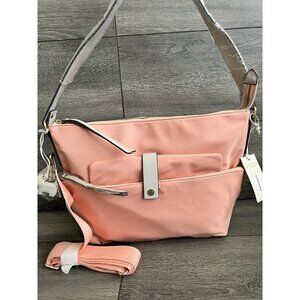 RADLEY London Alpha Road Nylon Medium Zip Top Multiway Melon shoulder bag